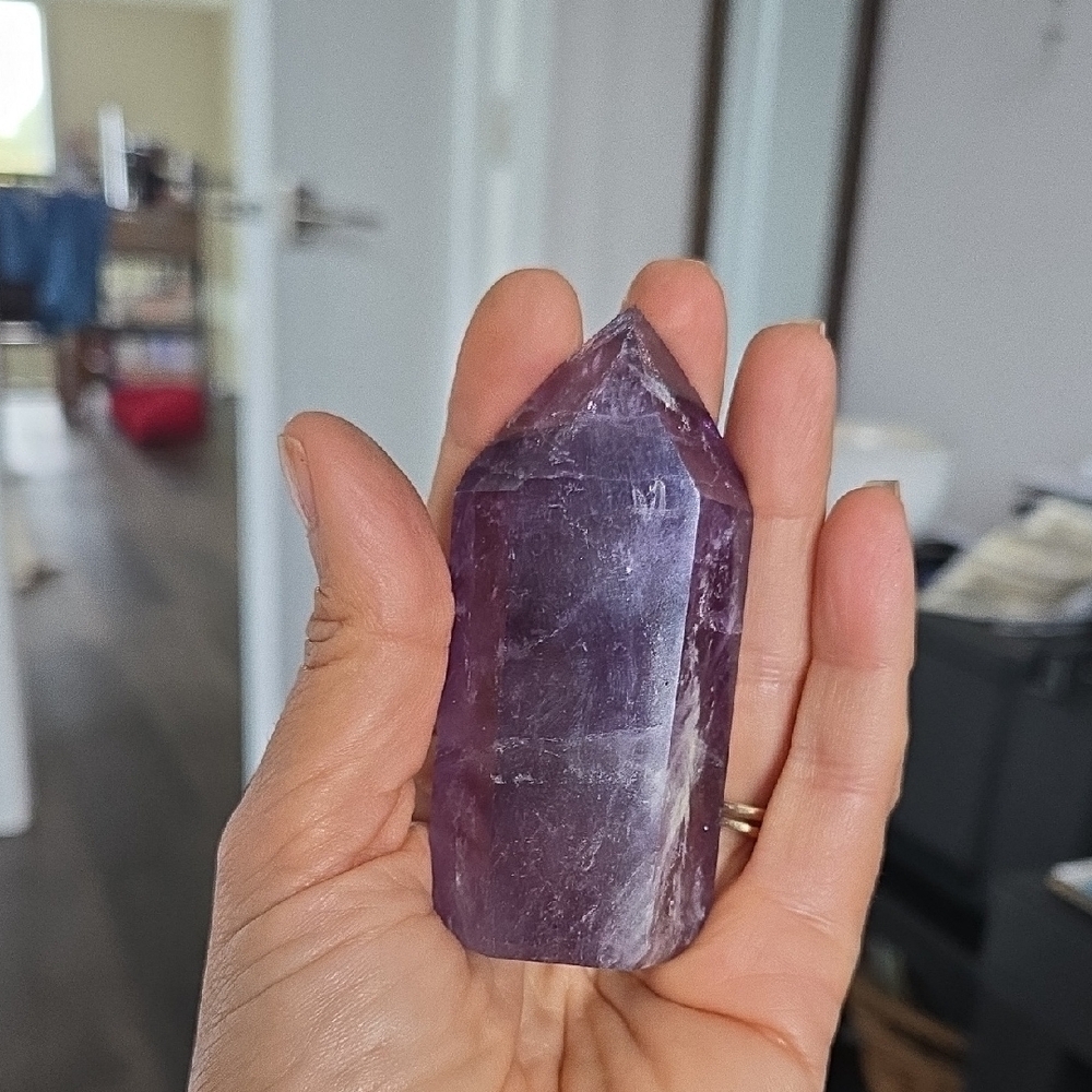 Amethyst Crystal Point - Picture 4 of 8